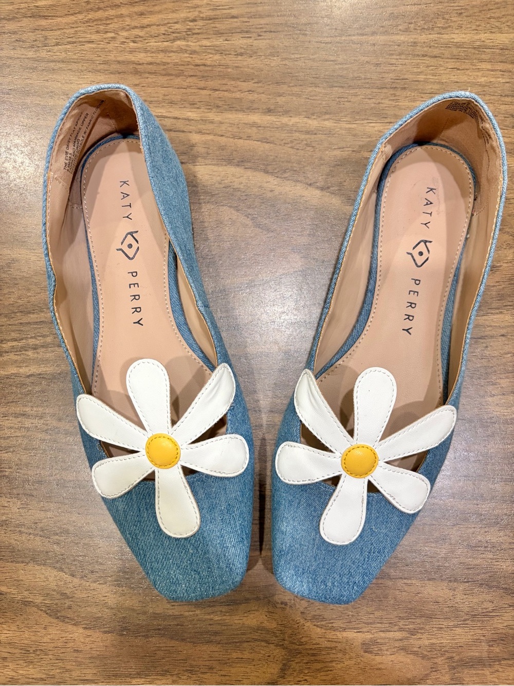 Katy Perry Collections Denim Flats - Evie Daisy